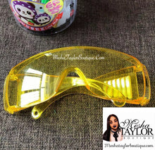 Load image into Gallery viewer, Candy Colored Clear Fashion Goggles