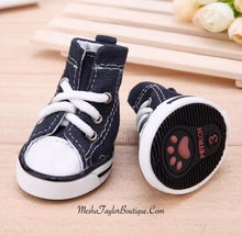 Load image into Gallery viewer, 4 Piece Denim Pet Sneakers