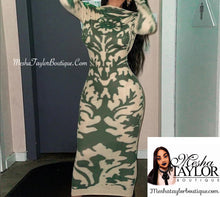 Load image into Gallery viewer, Long Sleeve Backless Bodycon Dress