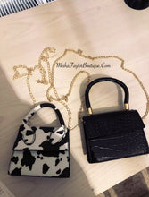 Load image into Gallery viewer, Luxury Mini Cow Print Cross Bag