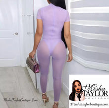 Load image into Gallery viewer, 2 Piece Sexy Sheer Mesh Pants Set