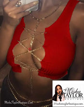 Load image into Gallery viewer, Sleeveless Chain Crop Top