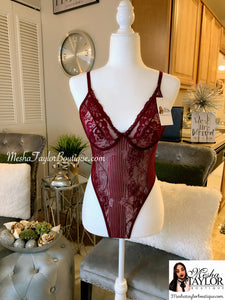 Luxury Sheer Lace Bodysuits