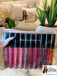 10pcs Matte Liquid Lipstick Kit