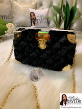 Load image into Gallery viewer, Luxury Faux Fur Chain Cross Bag